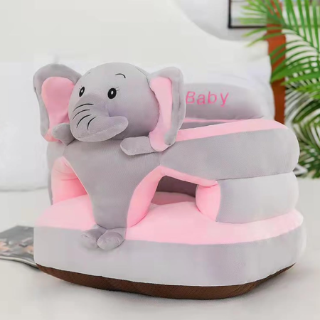Elephant Plush Baby Back Support Sitting Sofa